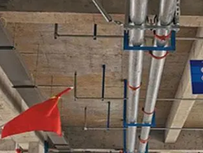 官渡管廊支架的安装方法